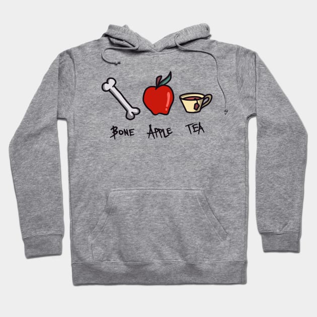 Bone Apple Tea Bon Appetit Hoodie by inotyler